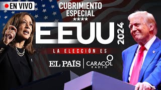 EN VIVO  Cubrimiento especial elecciones de Estados Unidos 2024 Donald Trump VS Kamala Harris [upl. by Hudson]