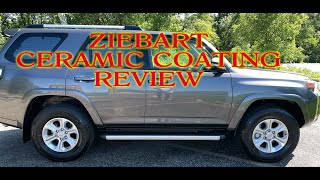 Ziebart Ceramic Coating Review [upl. by Eecyac573]