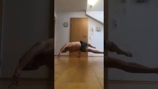 Do this if you want to train your one arm balance One finger hold movement balance [upl. by Galasyn]