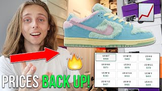 PRICES BACK UP📈📈 VERDY SB DUNK LOW WAS A HARD COP TODAY Why Im Holding [upl. by Nnylaehs499]