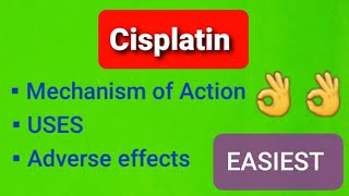 Cisplatin Anticancer drug AjayVijayChouhan [upl. by Eiuol]