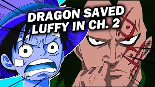 Luffy Was RESCUED By Dragon in Chapter 2 amp WE ALL MISSED IT [upl. by Sakmar]