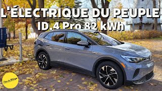 VW ID4 Pro 2021  Lélectrique du peuple   Plus de 400 km dautonomie [upl. by Ailec]