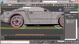 Advanced Vehicle Rigging in 3dsmax 12 Adding in roll and lean xvid [upl. by Sarge184]