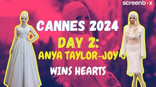 Anya TaylorJoy Stuns Chris Hemsworth Turns Heads at Cannes 2024 Premiere See Viral Looks [upl. by Riffle]