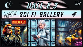 DALLE 3 SciFi Images Gallery [upl. by Vonnie639]