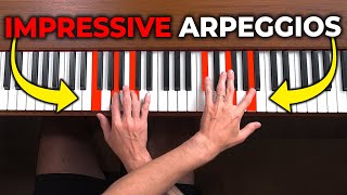 5 Impressive Arpeggio Patterns on piano for beginners 🔥 [upl. by Eeltrebor]