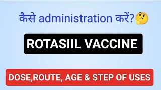 how to administred Rotasiil vaccine 🤔ll watch full videogooglenurse vaccine rotasiil viral [upl. by Einama471]