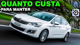 CITROEN C4 LOUNGE EXCLUSIVE 20 2015 Automático  QUANTO CUSTA para manter [upl. by Eiramanna]