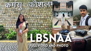 LBSNAA TRANING START 🥳 I ISHITA MAM  AADITYA PANDEY IAS AND IPS [upl. by Sawyere]