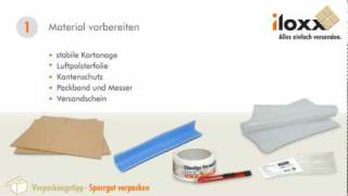 Verpackungstipps  Sperrgut sicher verpacken [upl. by Hgielsel]