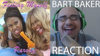 BART BAKER PARODIES  PARODY REACTION  FEELING MYSELF BEYONCE NICKI MINAJ OFFICIAL VIDEO  LYRICS [upl. by Alleahcim]