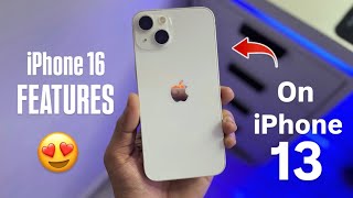 How to Get iPhone 16 Features on iPhone 13  Enable iPhone 16 Charging Features on iPhone 13 [upl. by Lareena]