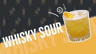 Viski Kokteyl Whisky Sour Nasıl Yapılır [upl. by Naesar]