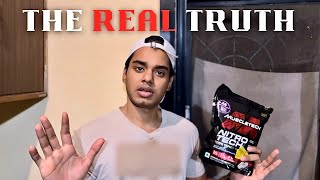 MUSCLETECH NITRO TECH 100 WHEY GOLD CONCENTRATE PROTEIN REVIEW [upl. by Sansen]