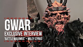 GWARs Oderus Urungus on Battle Maximus Miley Cyrus  More [upl. by Ecirtnom]