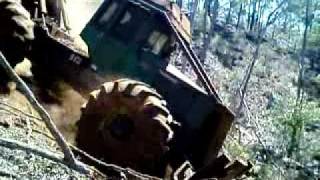 timberjack skidder 380c mountain goat country [upl. by Afital646]