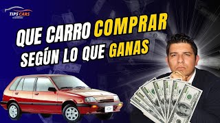 ✅Los Carros de Debes COMPRAR Según tus Ingresos  SALARIO MINIMO😋🥳 [upl. by Aibar]