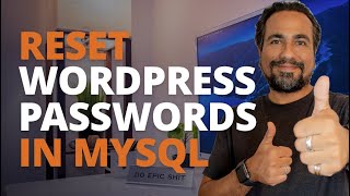 Reset A WordPress Password in MySQL Database with MD5 Hash Generator [upl. by Veriee]