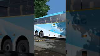 MSRTC Shivneri Bus On Speedbraker 😎😎 shorts [upl. by Demetre]