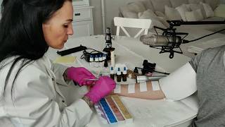 Allergy Checks amp Tests  Special Skin Examinations On The Arm ASMR [upl. by Wren]