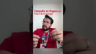 CONSULTA EN URGENCIAS EN LA MADRUGADA humor medicina comedia [upl. by Nilyram]