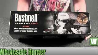 Bushnell 204124 Yardage Pro Laser Rangefinder 412X42 Laser Ring Scope Shooting Gaming Unboxing [upl. by Nerret]