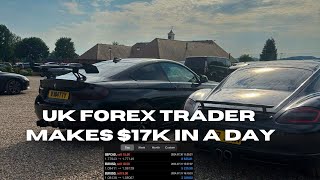 Forex Trader Makes 17K Live  Breakdown  Profits [upl. by Norvell]