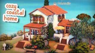 Cozy Coastal Family Home 🌊  The Sims 4 Speed Build [upl. by Specht724]