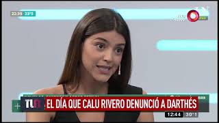 Así se defendía Juan Darthés de las acusaciones de Calu Rivero [upl. by Waly]