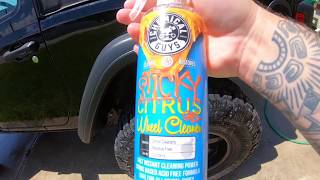 Chemical Guys Sticky Citrus Wheel Cleaner  How good is it [upl. by Asp]