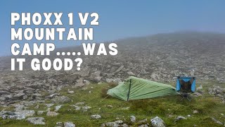 Mountain camping in the OEX Phoxx 1 v2 tent [upl. by Rebor]