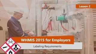 WHMIS 2015 Labeling Requirements Part 2 [upl. by Aryam]