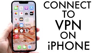 How To Use a VPN On ANY iPhone 2022 [upl. by Edelman]