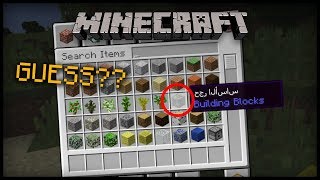 GUESS THE ITEM  Minecraft Language Challenge w TheRedEngineer [upl. by Htiduj]