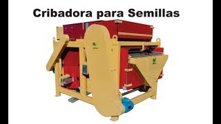 Cribadora para Semillas Seed Cleaner [upl. by Ansel]