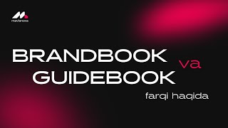 Brandbook va Guidebook farqi brandbook guidebook branding [upl. by Nrubloc69]