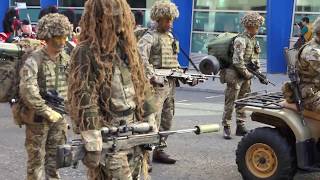 2 SCOTS  Glasgow amp Penicuik Homecoming Parades 2018 4KUHD [upl. by Leahcimauhsoj406]