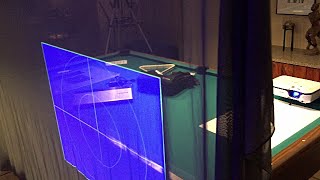 Halloween Hollusion hologram projection tutorial DIY how to [upl. by Flossy]