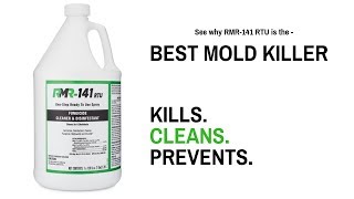 Best Mold Killer amp Disinfectant  RMR141 RTU [upl. by Heall841]