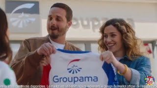 Groupama quotvous offre un maillot de cycliste Groupama FDJquot Pub 30s [upl. by Nirot]