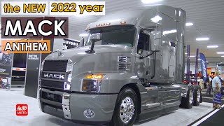 2022 Mack Anthem Sleeper Truck  Exterior And Interior  ExpoCam 2021 [upl. by Acira]