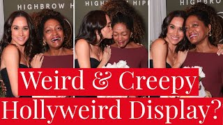 Meghan Markles Creepy Elitist amp Clingy Hollyweird Appearance at Highbrow Hippie Launch [upl. by Bronez102]