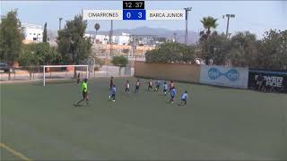 1T  CIMARRONES vs BARCA JUNIOR 2018  Preparación 2024  Liga Menor de Tijuana [upl. by Jemmie776]