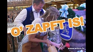 Ozapft is im Schützenfestzelt  Anzapfen Wiesn 2018 [upl. by Misak550]