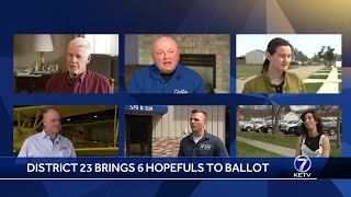 Nebraska Legislative District 23 brings 6 hopefuls to May primary ballot [upl. by Ainecey]