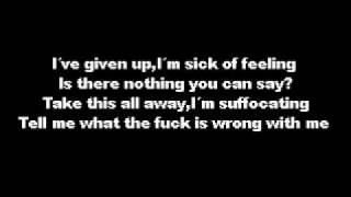 Linkin ParkGiven up Lyrics [upl. by Lenhard]