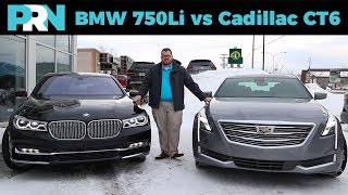 BMW 750Li vs Cadillac CT6  TestDrive Showdown [upl. by Nalat]