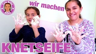 DIY KNETSEIFE 2 ZUTATEN  Schnell und einfach  CuteBabyMiley [upl. by Atilrahc]