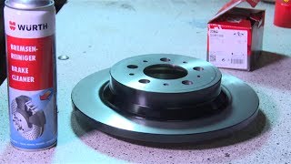 VOLVO S 60  BREMSEN HINTEN WECHSELN  How to rotor and pads replacement [upl. by Gerard260]